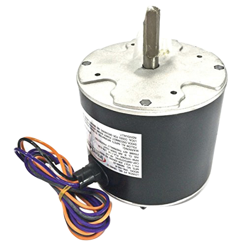 ARMSTRONG AIR® 43W49 Condenser Fan Motor, 208 to 230 V, 1.1 A, 1/5 hp, 1075 rpm, 900 rpm Speed, 1 ph, 48Y Frame