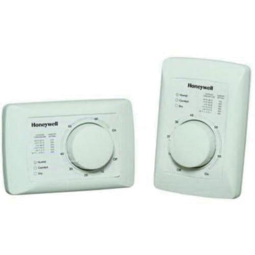 Honeywell H8908DSPST/U Manual Dehumidistat, Fully Enclosed/Snap Action, SPST, 24 VAC