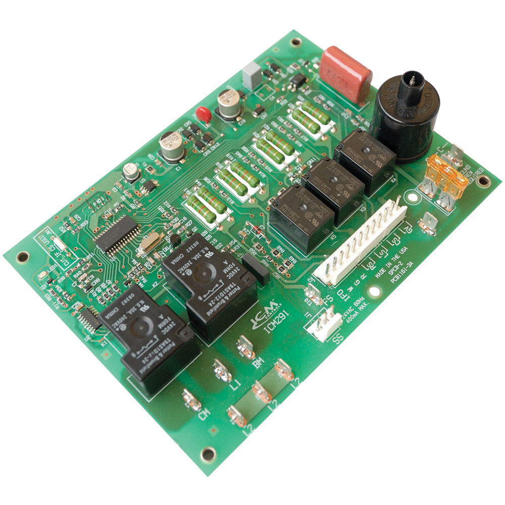 ICM™ ICM291 DSI Furnace Control Board, 208 - 230 VAC, 60 Hz, 1 Phase, 45 sec (Pre Purge)