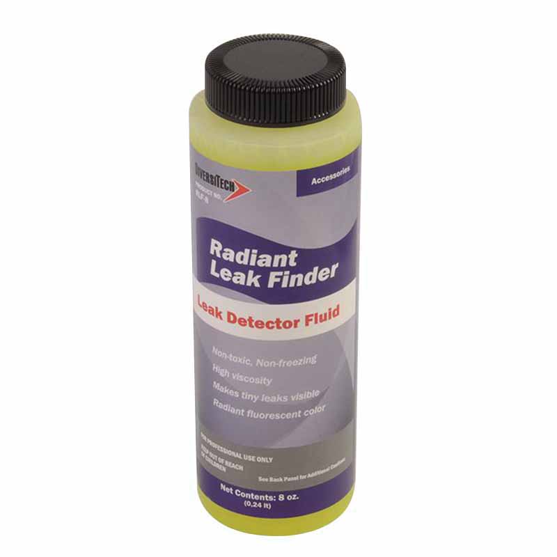 DiversiTech® RLF-8 Radiant Leak Finder, Liquid, Clear Syrupy Yellow, 8 oz