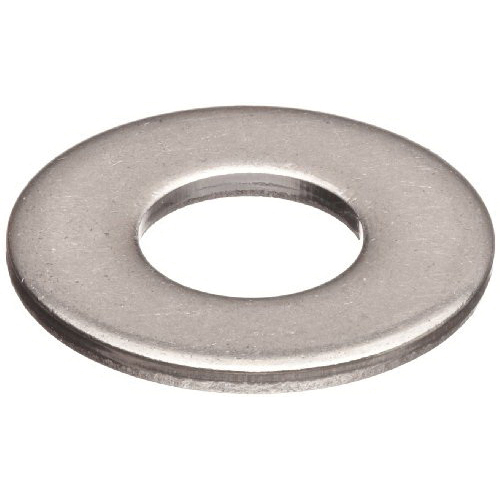 B-Line FW 3/8 ZN Flat Washer, 3/8 in Trade, 1 in Outside Dia, Stainless Steel, Zinc-Plated