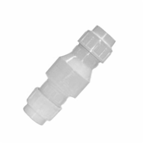 Legend Valve Legend Valve S-672 203-247 Swing Check Valve, 1-1/2 in Nominal, Solvent, 75 lb/sq-in, PVC Body