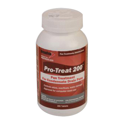 DiversiTech® PROTREAT-200 Condensate Drain Pan Treatment, 200 Tabs, Jar, Tablet