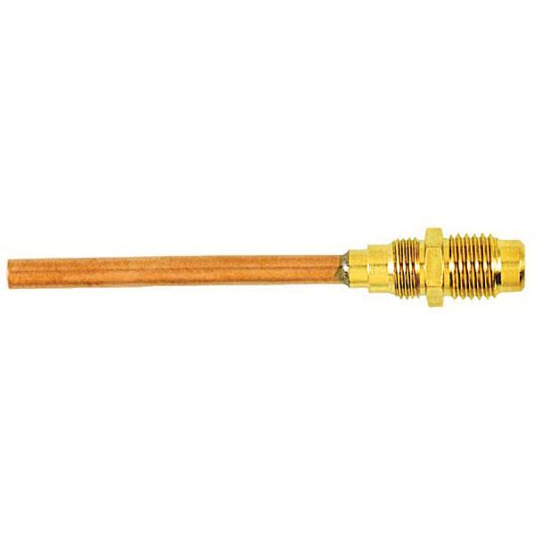 C&D Valve T36 Series CD3603 Service Valve, 1/4 x 3/16 in, Male Flared, Brass