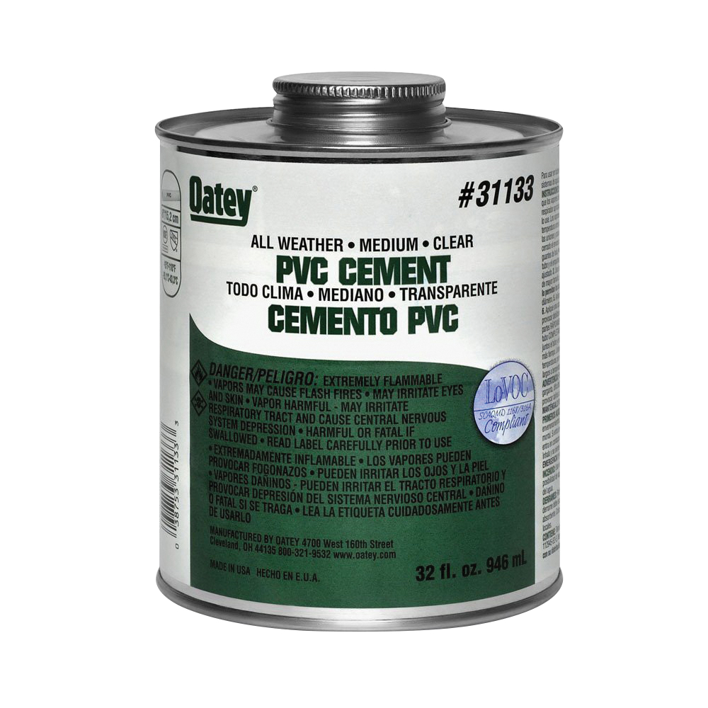 Hercules 32-fl oz Clear PVC Cement | 60020