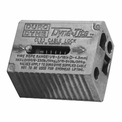 Duro Dyne® Dyna-Tite® 30206 Wire Rope, 250 ft L, 3/16 in Dia, 50 to 640 lb Load, Galvanized Steel
