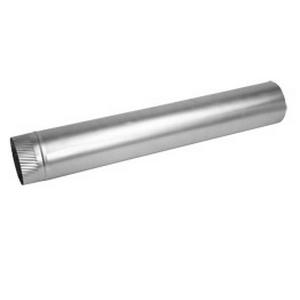 Gray Metal 300 5-24-300 Snaplock Pipe, 5 in, 24 in L, 24 ga, Galvanized