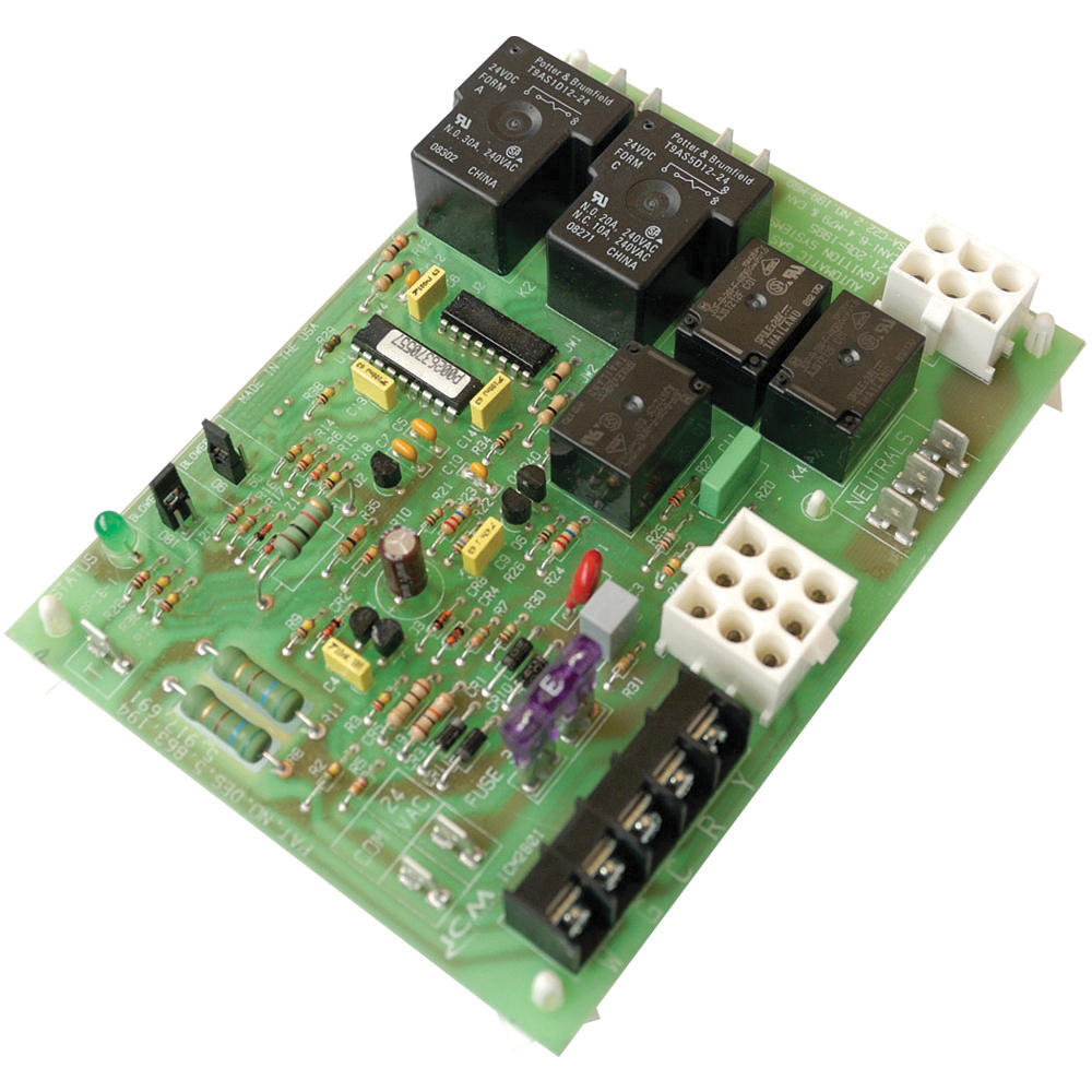 ICM™ ICM2801 Furnace Control Board, 98 - 132 VAC, 5 A at 120 VAC, 60 Hz