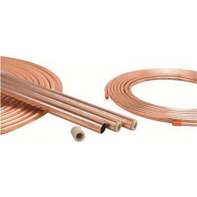 Streamline® AC10020 Tube, Hard Copper, 1-1/8 in OD, 20 ft L, 1/20 in Thick Wall