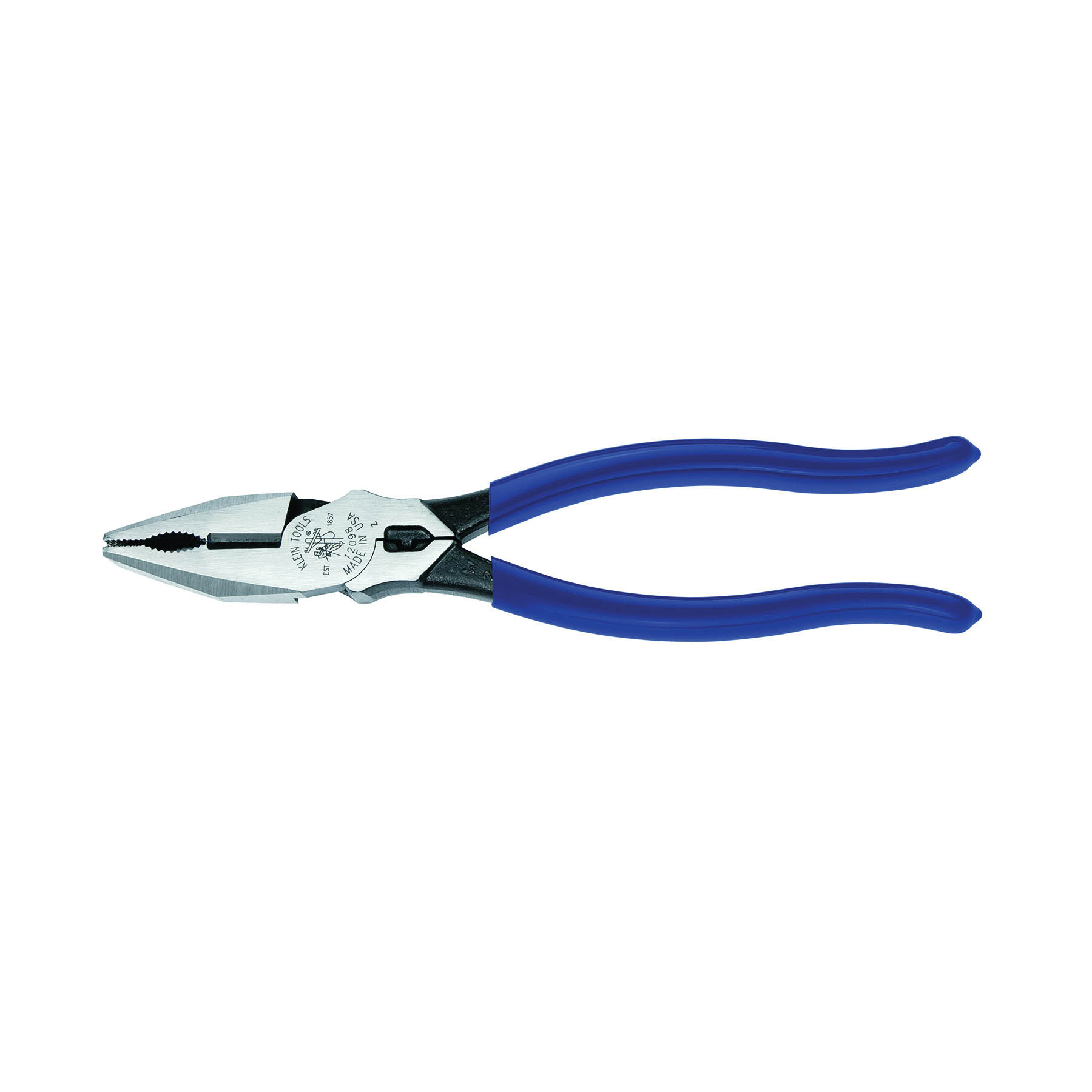 KLEIN TOOLS® 12098 Combination Pliers, 8-5/8 in OAL, 17/32 in THK Jaw Opening, 1-1/32 in W Jaw, 1-25/32 in L Jaw