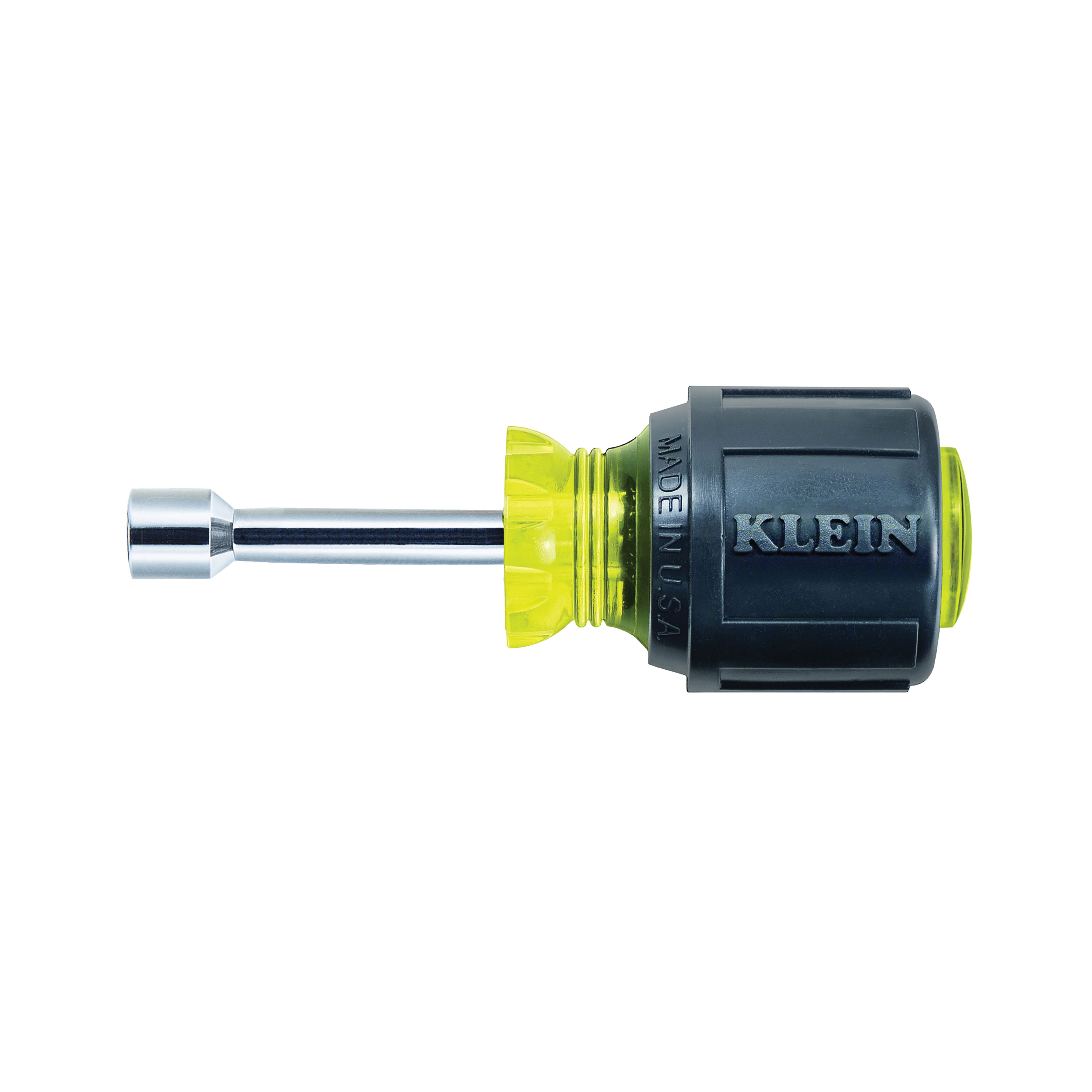 KLEIN TOOLS® 610-5/16M Nut Driver, 1-1/2 in Shank, Hollow Shank, 3-1/2 in OAL