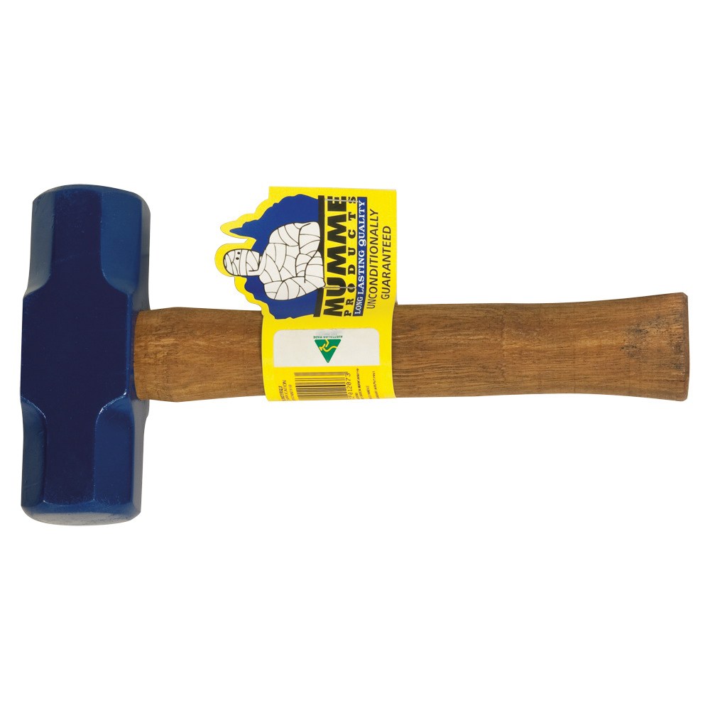 Klein Tools 7HBRFRH10 Brass Sledge Hammer, Rubber Handle, 10-Pound