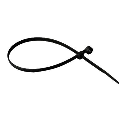 DiversiTech® WTMB07C Wire Tie With Mounting Hole, 50 lb Tensile Strength, 7 in L, Nylon