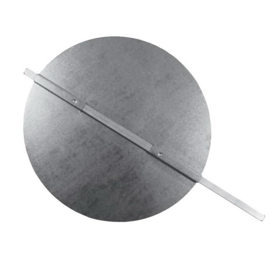 Duro Dyne® HDJD 7163 Jiffy Damper, 6 in, 22 ga Steel, Galvanized, Round