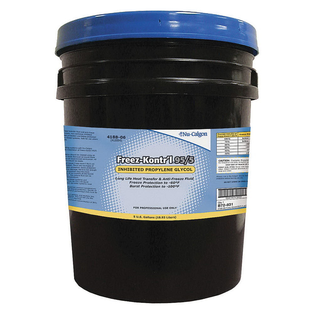 Nu-Calgon 4188-06 Glycol, 5 gal, Pail, Liquid