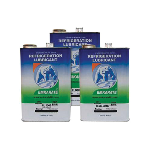 Nu-Calgon Emkarate 4316-46 Refrigeration Lubricant, 1 gal, Can, Colorless to Yellow, Mild, 72.3 sq-mm/s Viscosity
