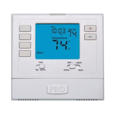 Pro1 IAQ T721 Non-Programmable Thermostat, 24 VAC, 3 -Stage, 2 -Switch