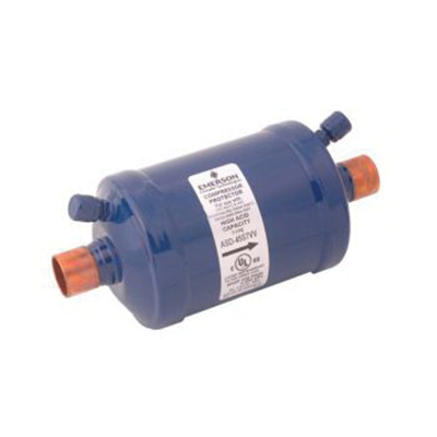 EMERSON™ ASD 049176 Suction Line Filter Drier, 1-5/8 in, Sweat ODF Connection, 75 cu-in Volume