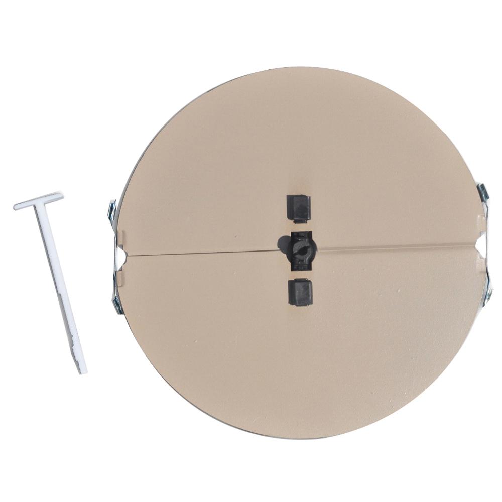 TRUaire® 802-14 Butterfly Damper, 14 in, Steel, Powder-Coated