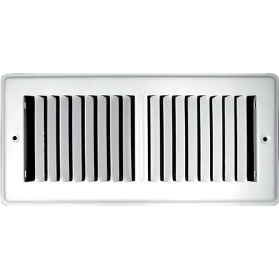 TRUaire® 150TSB 02X14 Toe Space Grille, 2 x 14 in, 1/2 in Grille Spacing, Steel, Powder-Coated, Brown