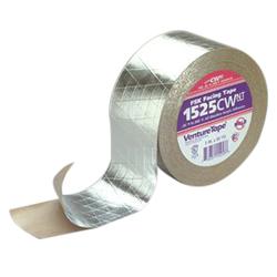 Venture Tape 1525CW FSK Insulation Duct Tape, 3 inch x 50 yd x 9.5 mil, Silver