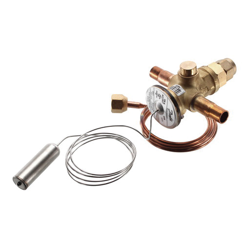 Danfoss 067L5957 Thermostatic Expansion Valve with Check Valve, 3/8 in Nominal, ODF Solder Connection, 5 ton Nominal