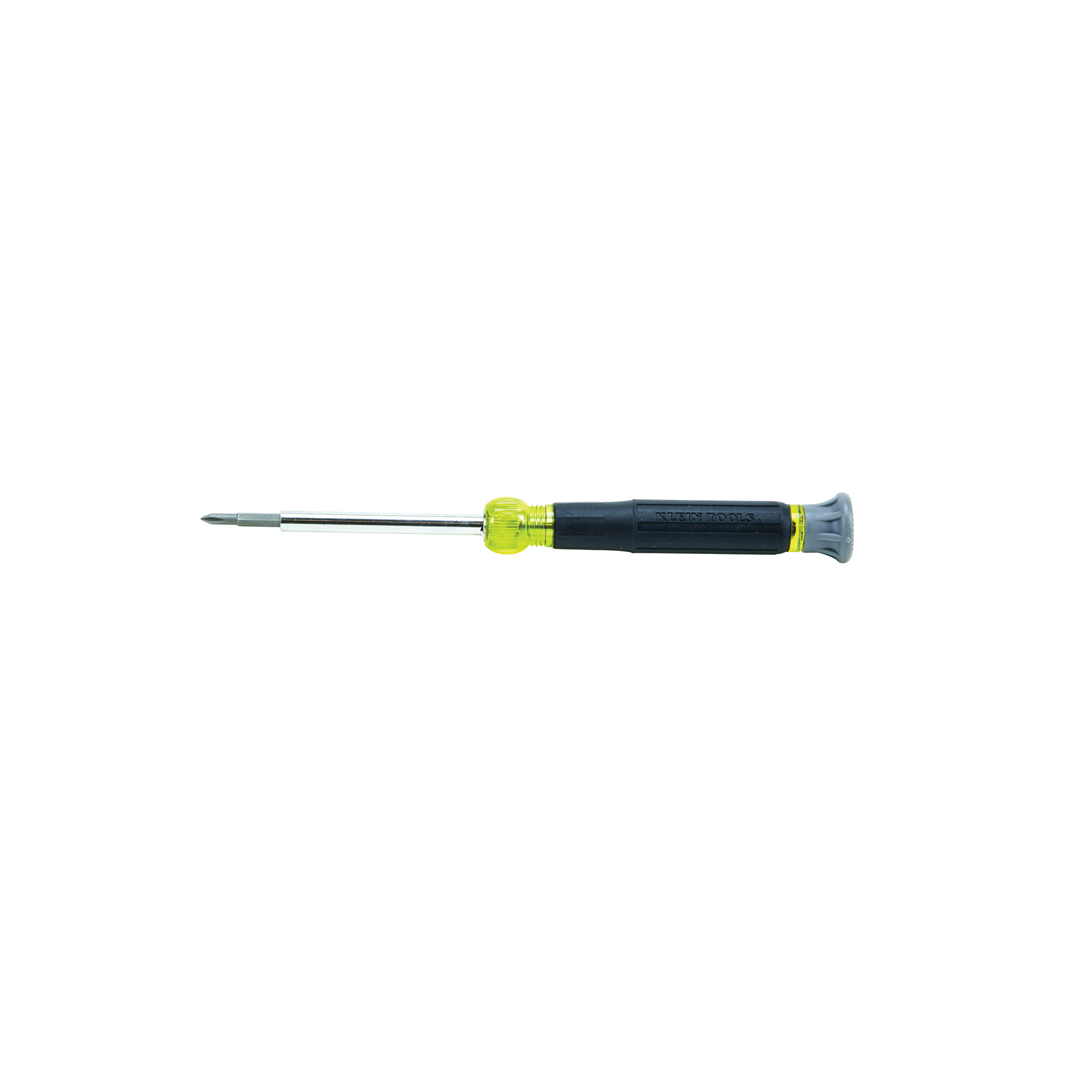 KLEIN TOOLS® 32581 Electronics Screwdriver, Slotted, Phillips Point, 1/8 and 3/32 in Slotted, #0, #00 Phillips Point