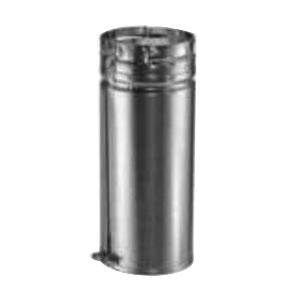 DuraVent® 5GV12A Gas Vent Pipe, 5 in, 12 in L, DuraLock, Aluminum/Galvanized Steel