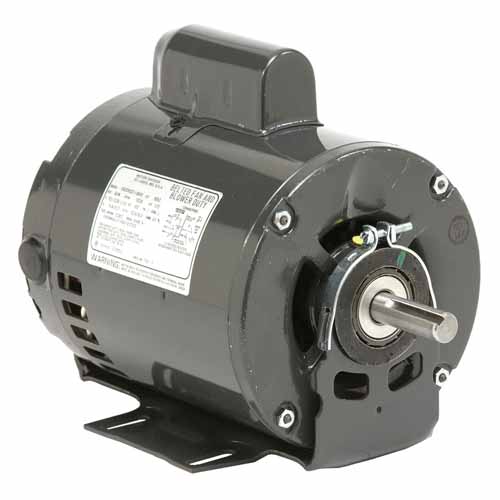 US Motors® 1769 Fan and Blower Motor, 115/208 to 230 V, 14/7 A, 1 hp, 1725 rpm Speed, 1 ph -Phase, 56 Frame