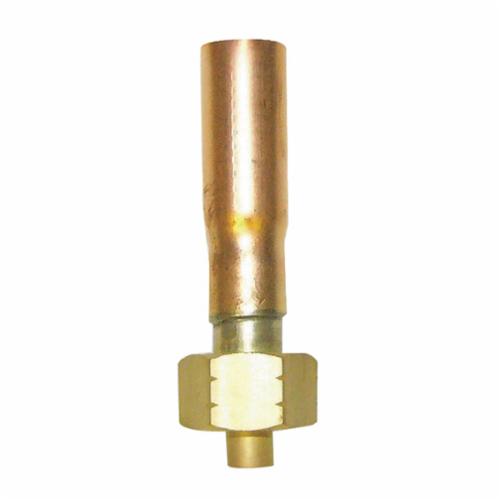 Parker® 183374 Outlet Fitting Adapter, 5/8 in Nominal, ODF x Chatlef Connection, Brass