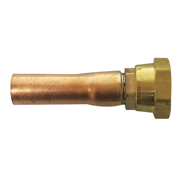 Parker® 183372 Fitting Adapter, 5/8 in Nominal, ODF x Aeroquip Connection