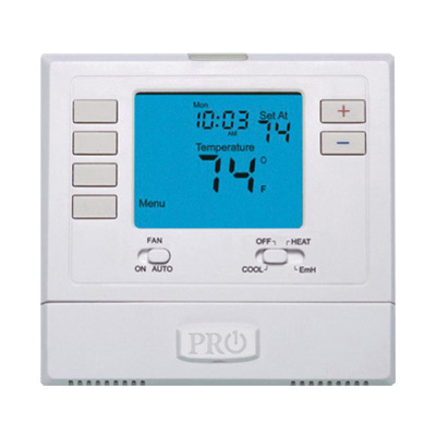 Pro1 IAQ T701i Non-Programmable Wi-Fi Thermostat, 24 VAC, +/-1 deg F Accuracy, 4 sq-in LCD Display