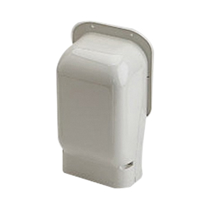 RectorSeal® Slimduct 85236 Wall Inlet, PVC, Ivory, 11 in L, 6-1/2 in W, 3-7/8 in H