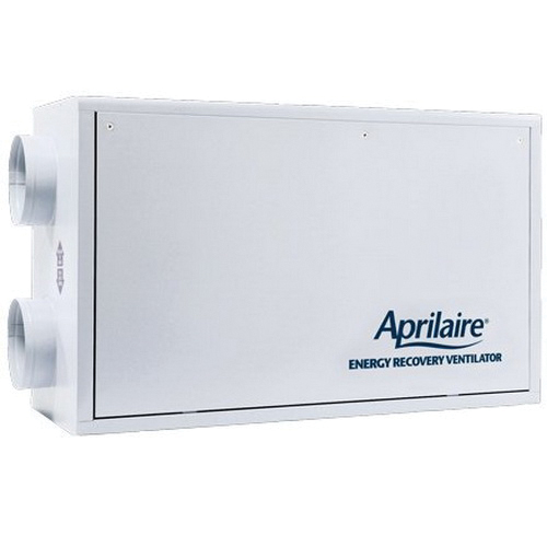 Aprilaire® 8100 Energy Recovery Ventilation System, 120 cu-ft/min at 0.3 in WC External Pressure Air Flow, 120 VAC
