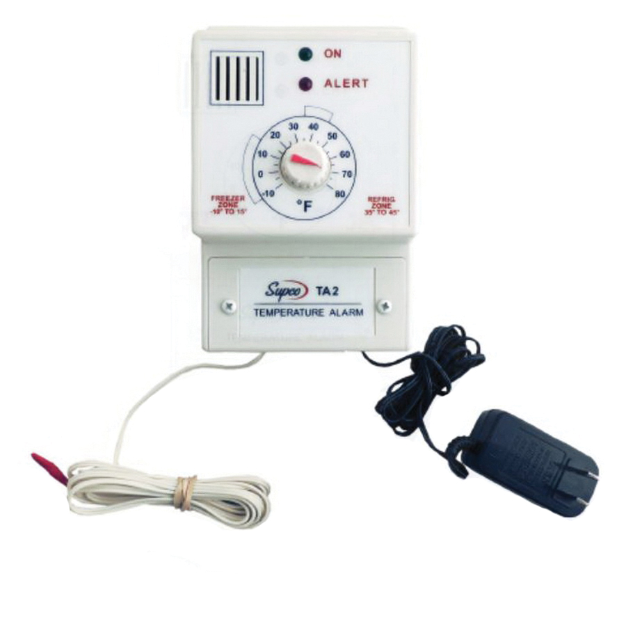 Supco® TA2 Temperature Alarm, Hi Impact Thermoplastic Case