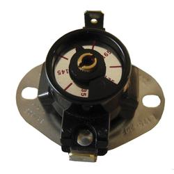Supco&reg; AT AT012 Snap Disc Adjustable Limit Thermostat, 120 to 240V, 135 to 175 Deg F