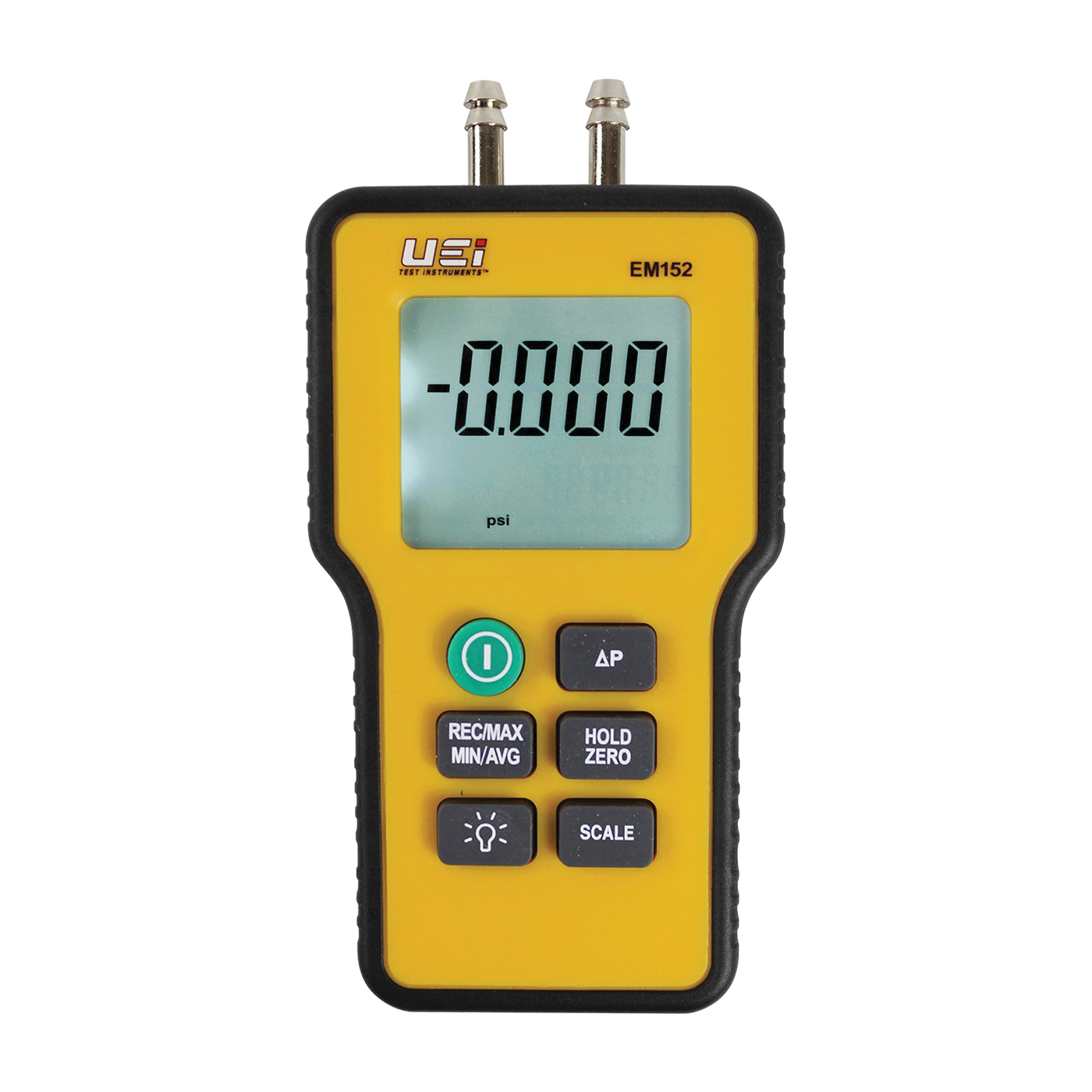 UEi TEST INSTRUMENTS™ EM152 Digital Manometer, -60 to 60 in H2O, +/-2.9 in Measuring Range, +/-0.3% Full Scale Accuracy
