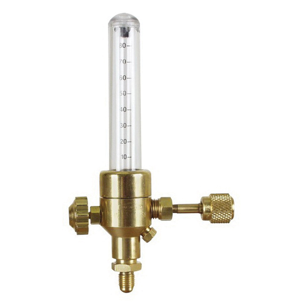 UNIWELD® UNF3 Nitrogen Flow Indicator, 1/4 in Fitting, 50 psi Pressure