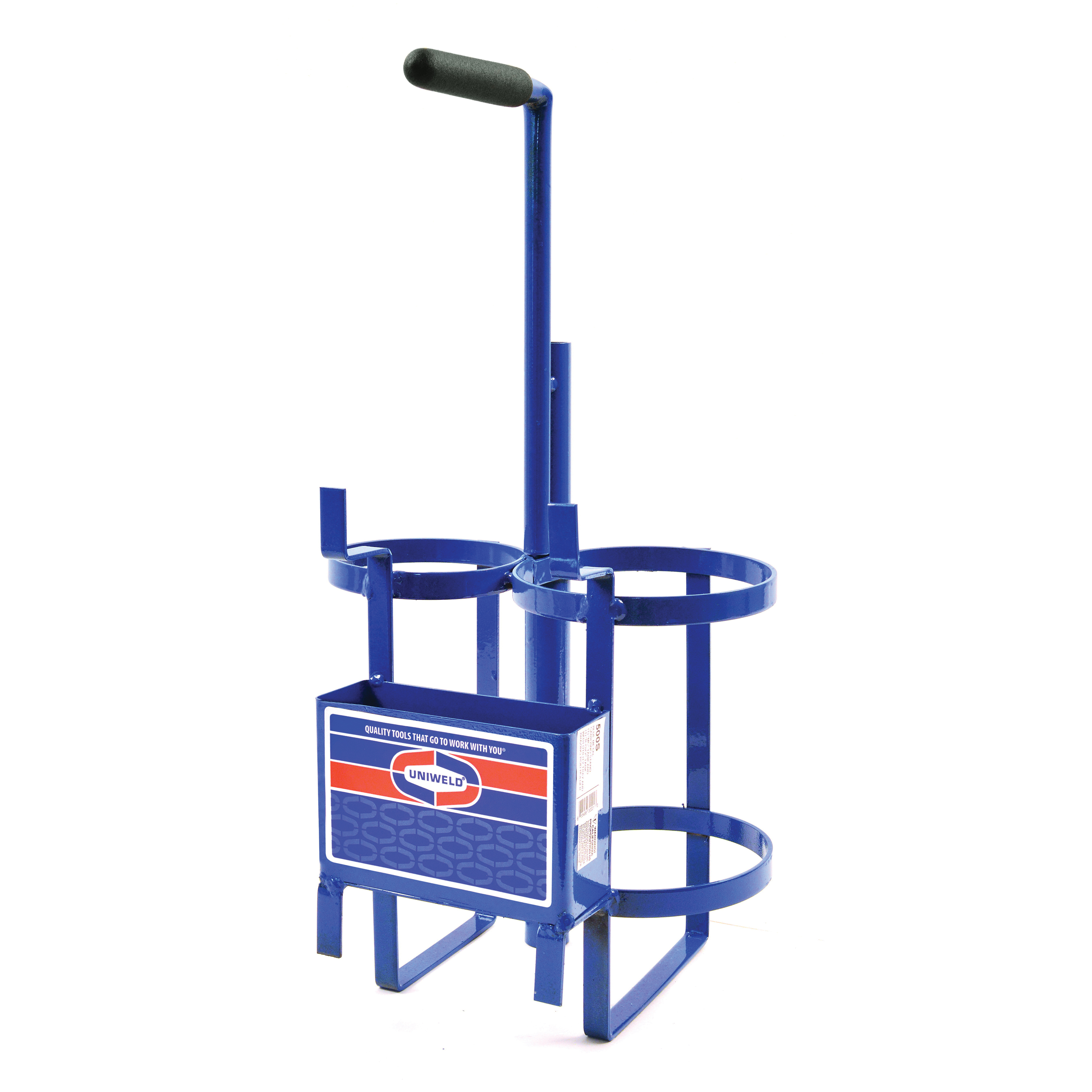 UNIWELD® 500S Carrying Stand, Steel, Blue/Black