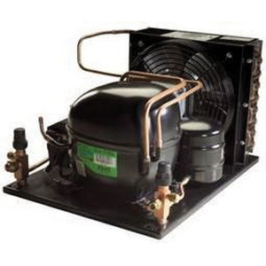 Danfoss Optyma 114N2324 Air Cooled Condensing Unit, 115 VAC, 11.8 A, 60000 Btu/hr BTU, 1, R-404 Refrigerant