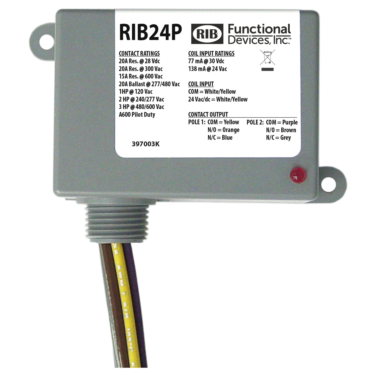 Functional Devices™ RIB24P