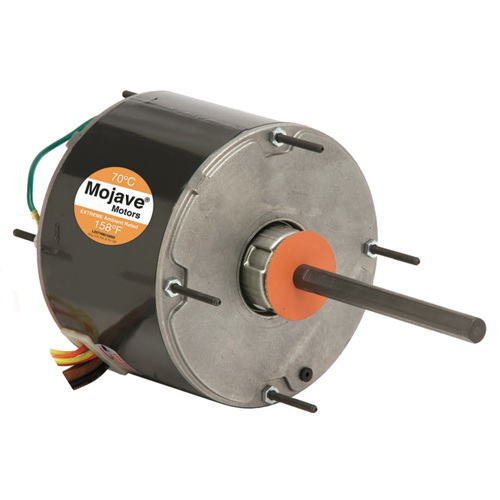 US Motors® 3323H Condenser Fan Motor, 208 to 230 V, 2 A, 1/3 to 1/6 hp, 1075 rpm Speed, 300 W, 1 ph -Phase, 60 Hz