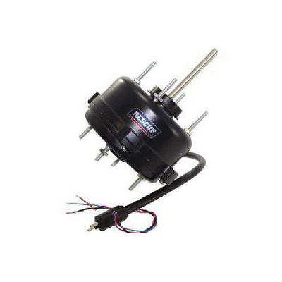 US Motors® EC5408E Evaporator Fan Motor, 115 to 230 VAC, 0.6 to 0.72 A at 115 V, 1/15 hp, 1/25 hp, 1550 to 800 rpm Speed