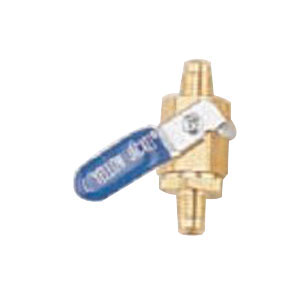 Yellow Jacket® 93834 Full Control Ball Valve, 1/4 in Nominal, SAE Male Flare Connection, Brass Body