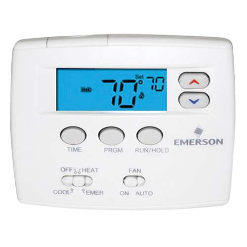 White-Rodgers™ 1F82-0261 Thermostat, 0 - 30 VAC, 0.05 - 1.5 A, 5-1-1 day Program Programmability