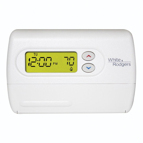 White-Rodgers™ Classic 80 1F87-361 Thermostat, mV - 30 VAC Battery, 20 - 30 VAC Hardwire, 1 - 1.5 A, 1 - 45 W