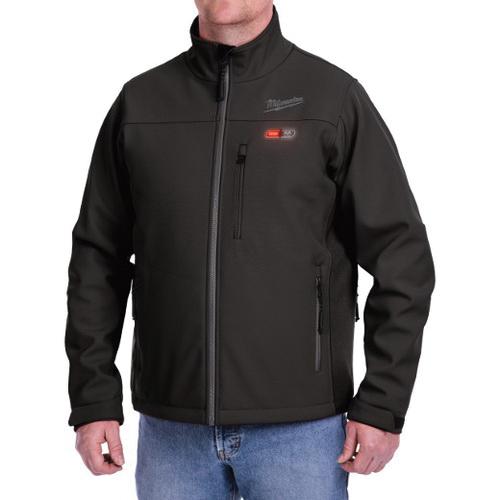 Milwaukee® M12 Heated Jacket Kit, L, Men, Black, Polyester Outer Material/Brushed Tricot Inner Material thumbnail 3