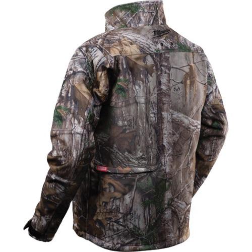 Milwaukee® M12 Heated Jacket, XL, Men, Realtree Xtra Camouflage, QUIETSHELL Polyester/Brushed Tricot