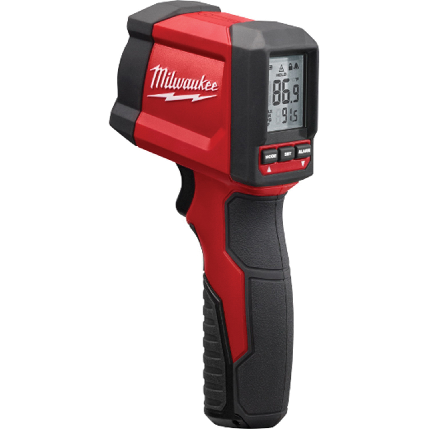 Milwaukee® Temp-Gun 2267-20 Infrared Thermometer, -22 to 752 deg F, 4 to 140 deg F Storage, +/-2 % Accuracy