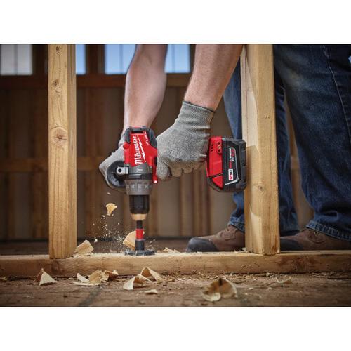 Milwaukee® M18 Fuel Cordless Hammer Drill/Driver Kit, 1/2 in Keyless Chuck, 1200 in-lb Torque, 18 V, Li-Ion Battery thumbnail 2